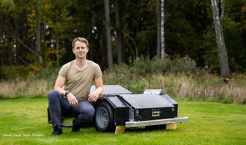 The golf robot Range Picker